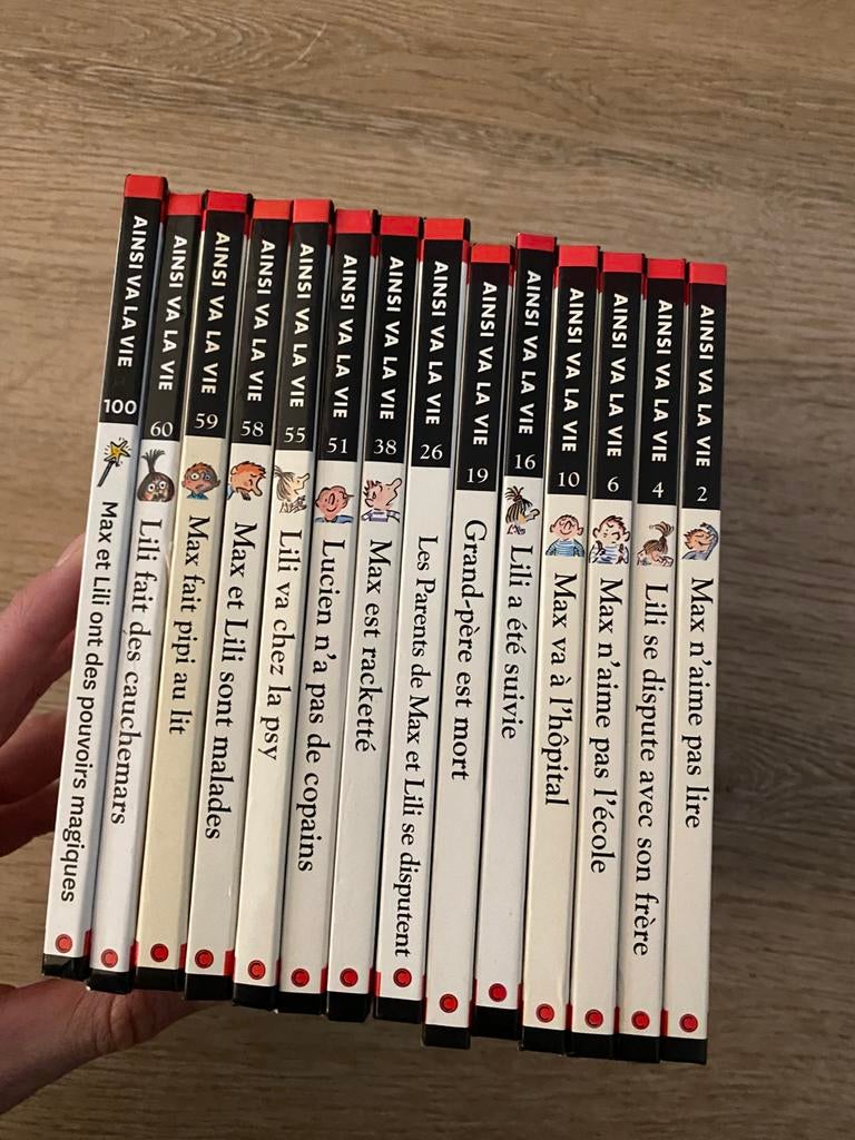 14 livres Max et Lili, Livres, Enlèvement ou Envoi, Utilisé