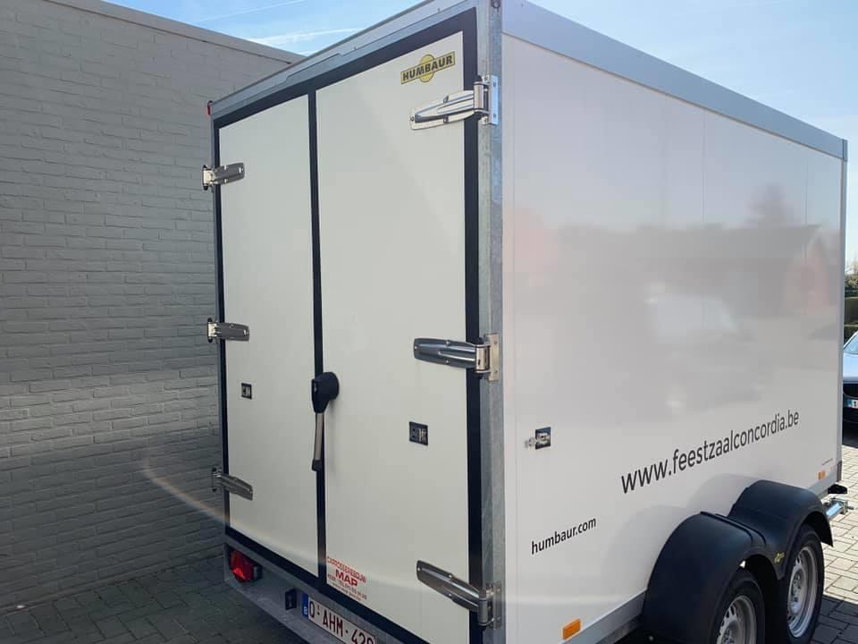 Koelwagen Te Huur, Auto diversen, Aanhangers en Bagagewagens, Ophalen, Gebruikt