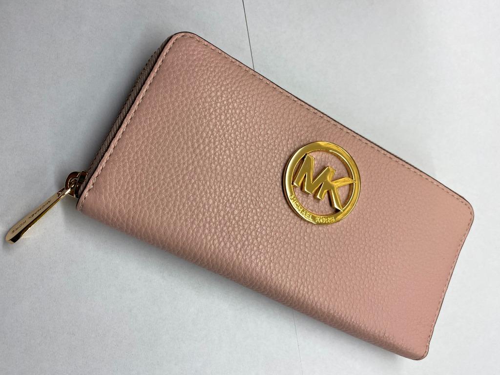 Magnifique portefeuille Michael Kors, en parfait état !, Neuf, Autres marques, Cuir, Rose