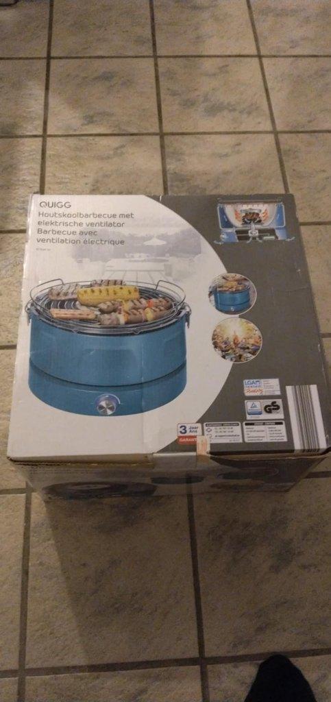 Houtskool BBQ Quigg, Enlèvement, Neuf, Overig, Avec accessoires