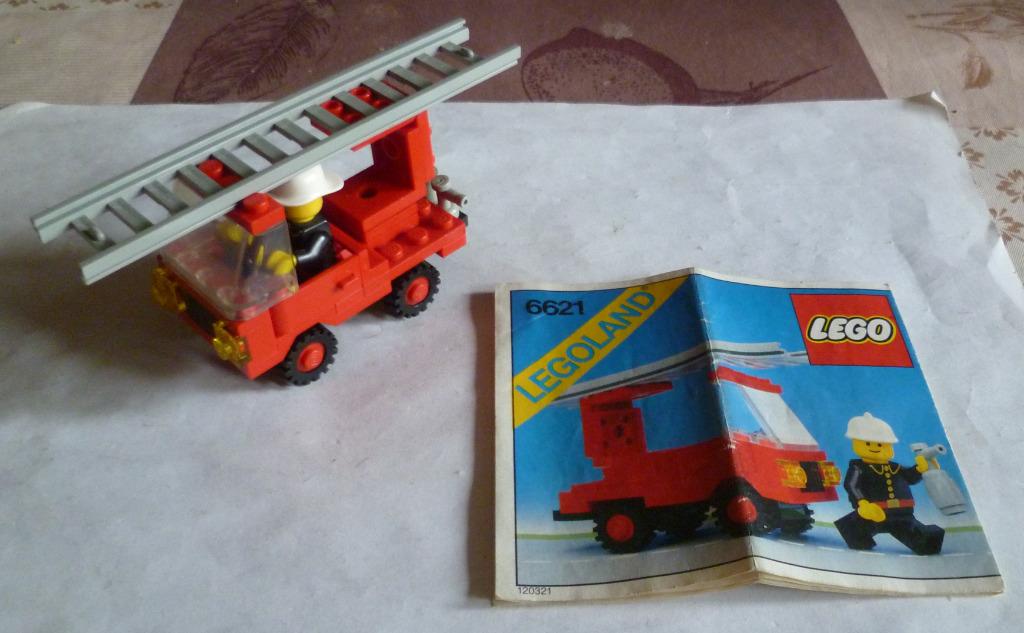 Lego Legoland camion pompier #6621, Enfants & Bébés, Jouets | Duplo & Lego, Comme neuf, Lego, Ensemble complet, Enlèvement ou Envoi