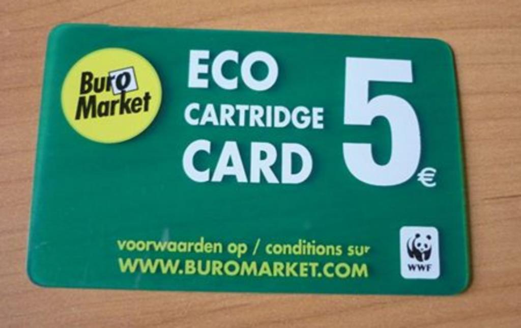 Gratis Kortingskaart van 5 euro op inktpatronen Buromarket, Tickets en Kaartjes