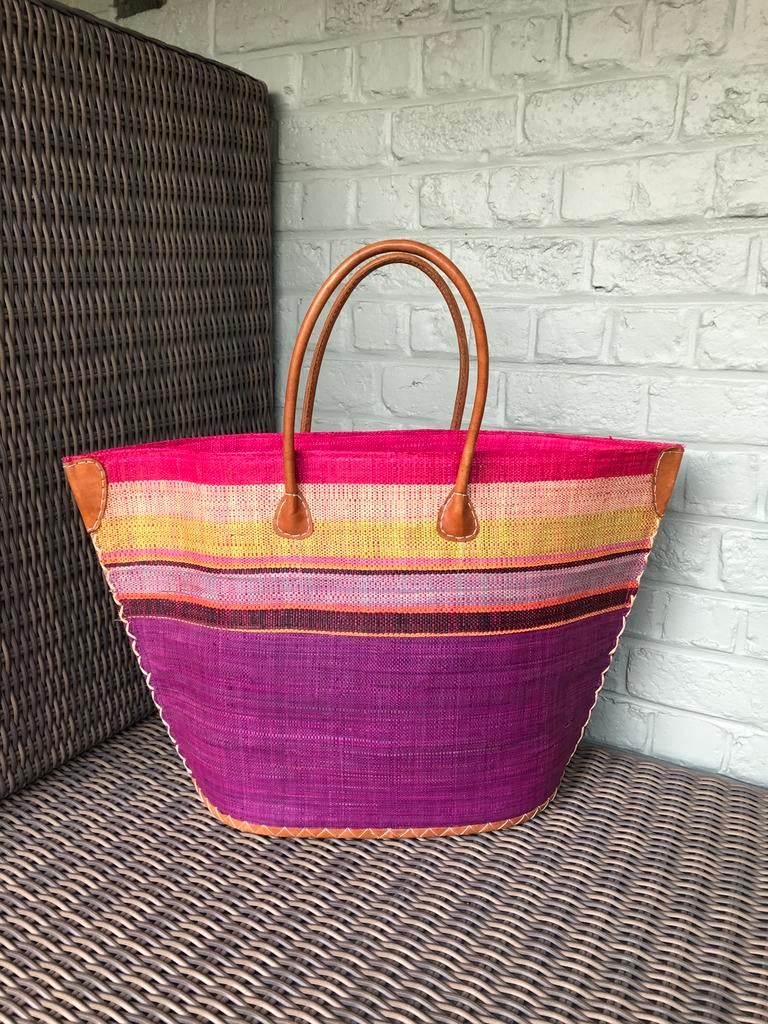Grand panier en osier, Enlèvement ou Envoi, Comme neuf
