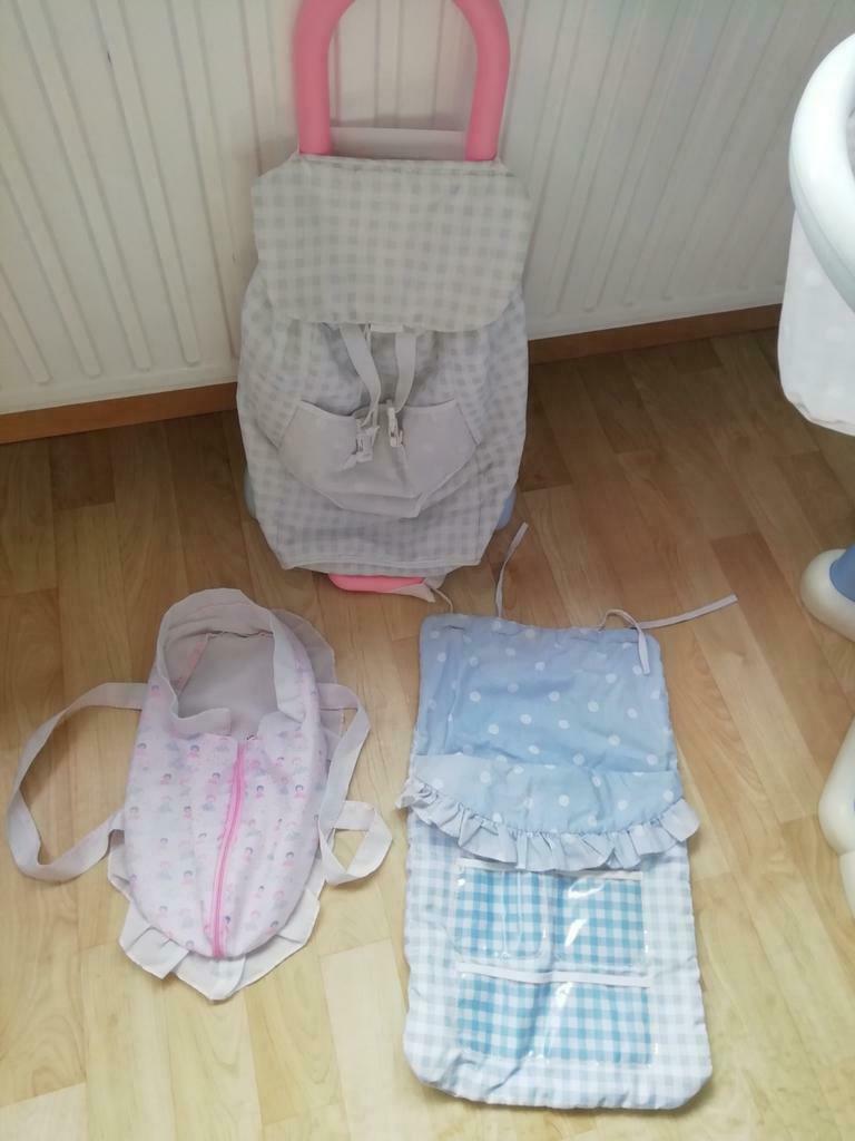 Poppenset Berchet, Ophalen of Verzenden, Zo goed als nieuw, Babypop