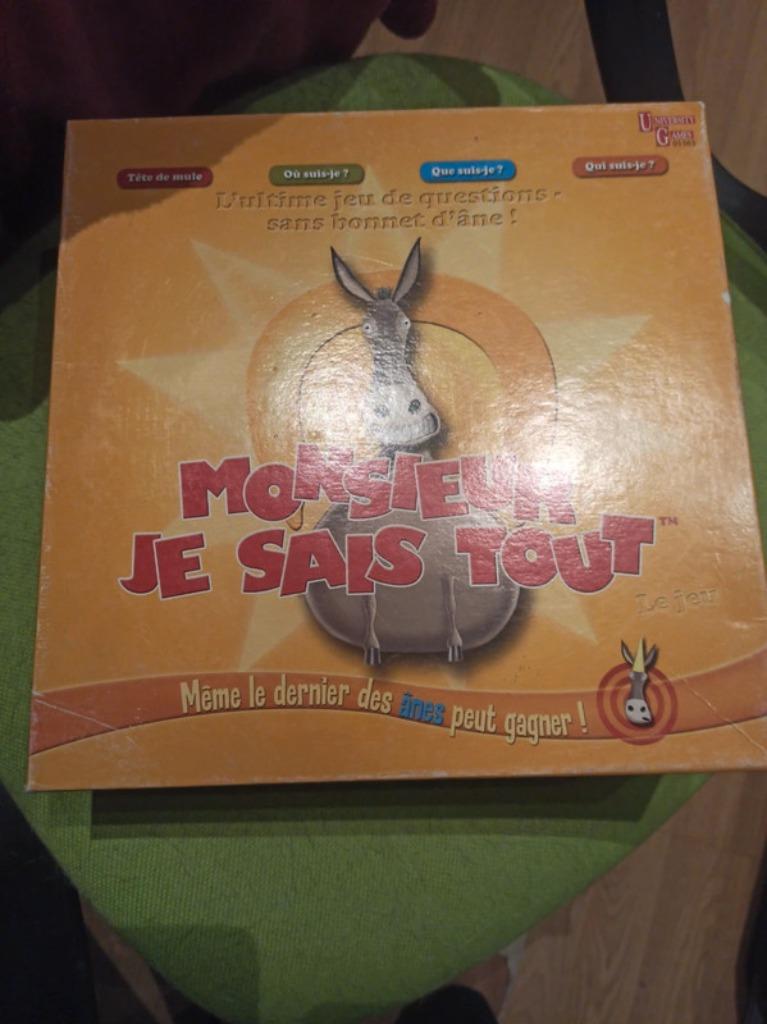 Monsieur Je sais tout - jeu, Hobby & Loisirs créatifs, Cinq joueurs ou plus, Enlèvement ou Envoi, Utilisé, University Game