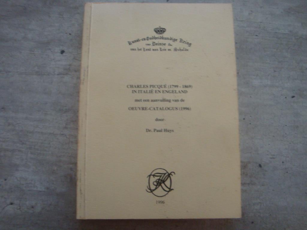 CHARLES PICQUE (1799-1869) IN ITALIË EN ENGELAND -GESIGNEERD, Ophalen of Verzenden, Gelezen
