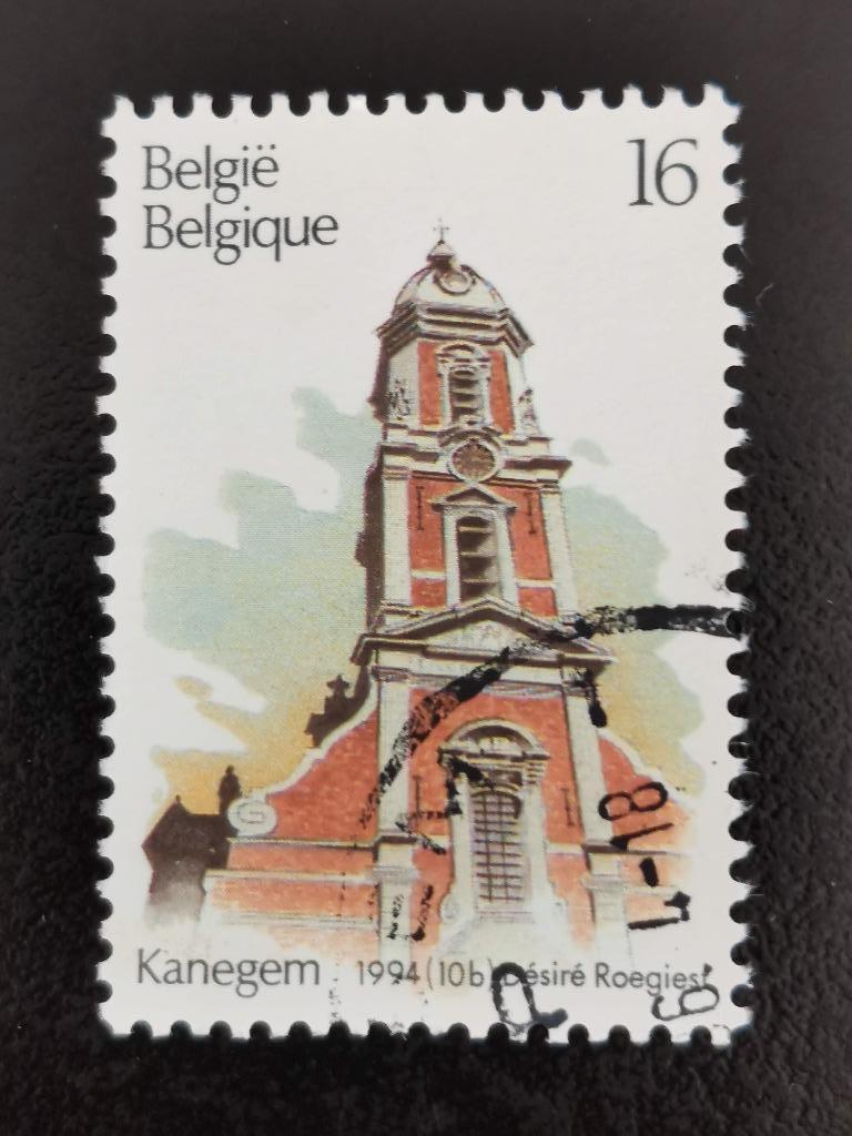 Belgie 1994 - kerk Kanegem, Ophalen of Verzenden, Gestempeld