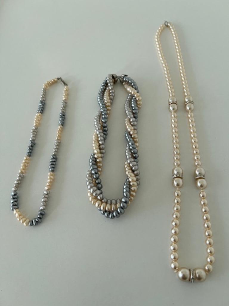 Colliers, Handtassen en Accessoires, Kettingen, Overige materialen, Wit, Nieuw, Ophalen of Verzenden
