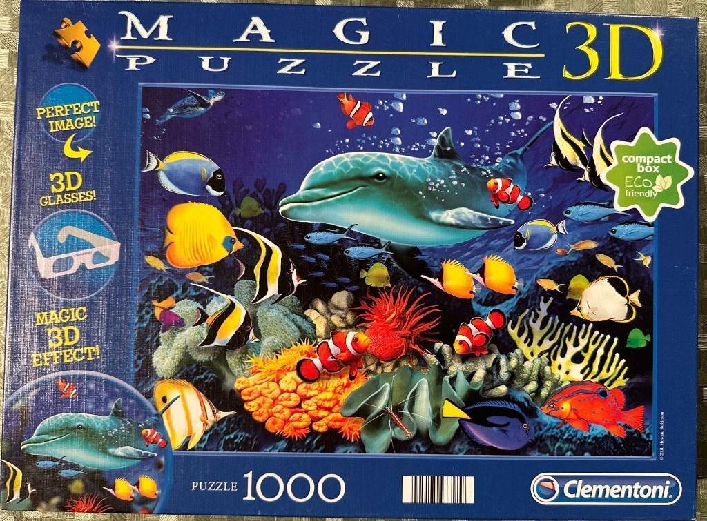 Leuke puzzel 1000 stukken, Enlèvement, 500 à 1500 pièces, Comme neuf, Puzzle