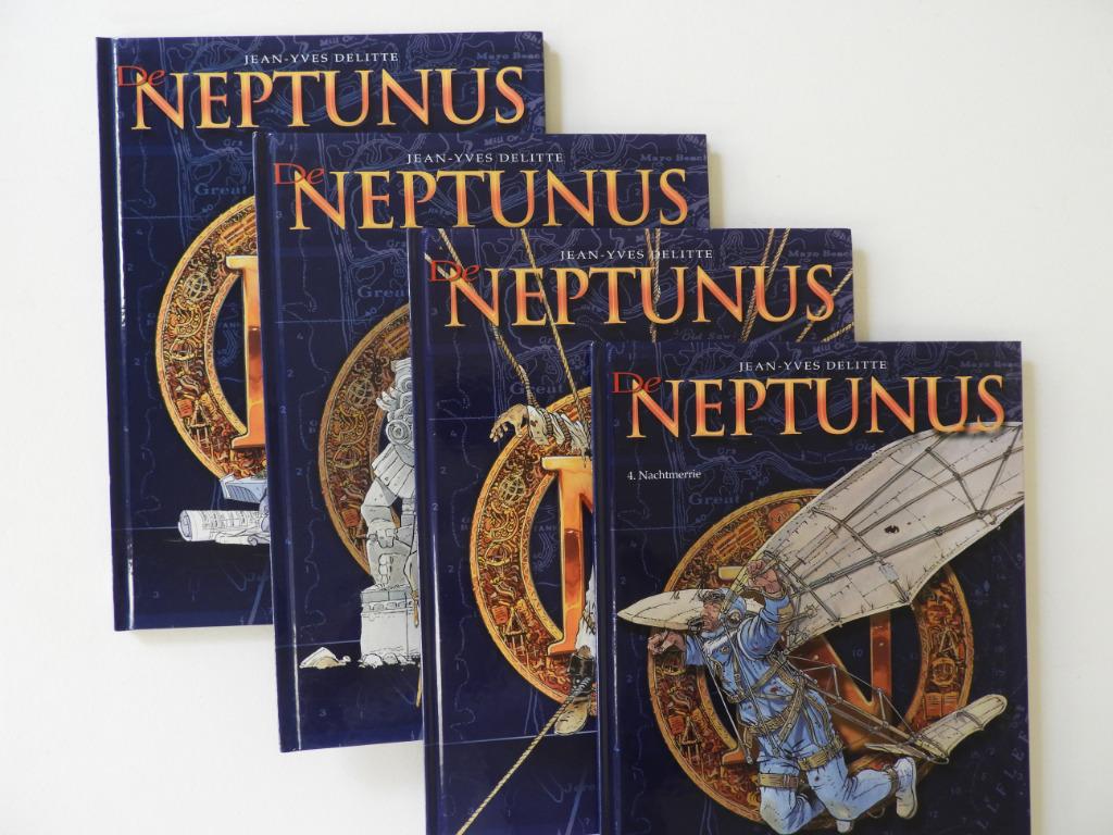 Jean-Yves Delitte: “De Neptunus 1 tem 4”, Boeken, Stripverhalen, Ophalen of Verzenden