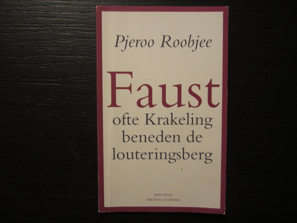 Faust   -Pjeroo Roobjee-, Boeken, Ophalen of Verzenden