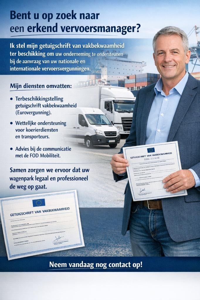Erkend Vervoersmanager België
