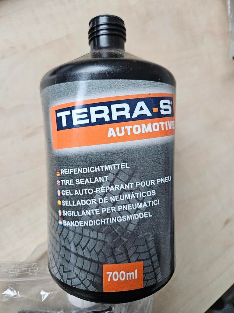 Autobandendichtingsmiddel, Ophalen