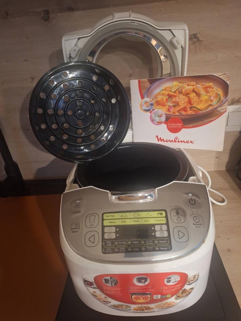 Multicooker Moulinex 45 programma's, Ophalen of Verzenden, Zo goed als nieuw