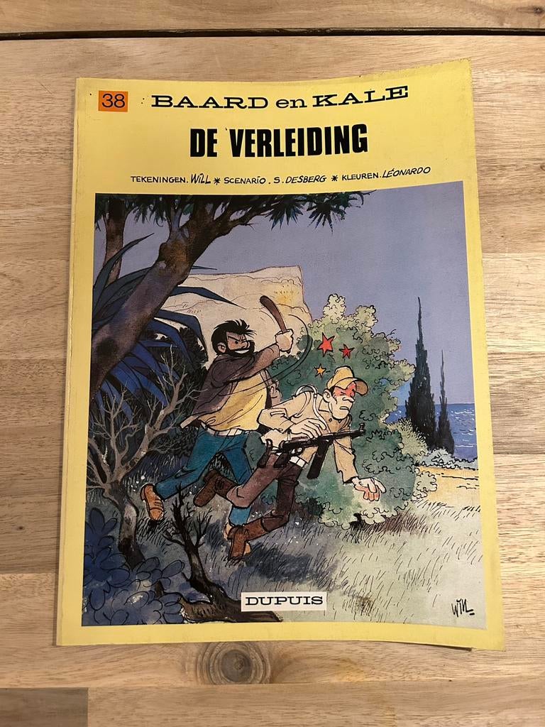 Baard en kale - de verleiding, Boeken, Eén stripboek, Ophalen, Gelezen