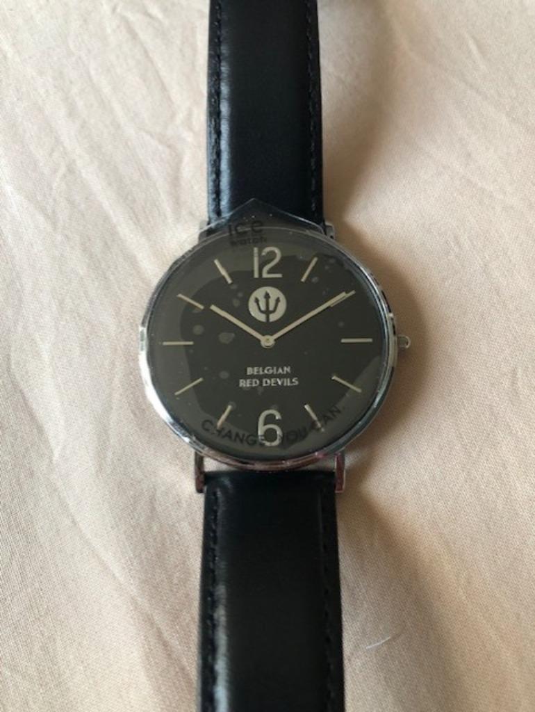 Herenhorloge ICE Watch Belgian Red Devils, Overige merken, Leer, Staal, Polshorloge