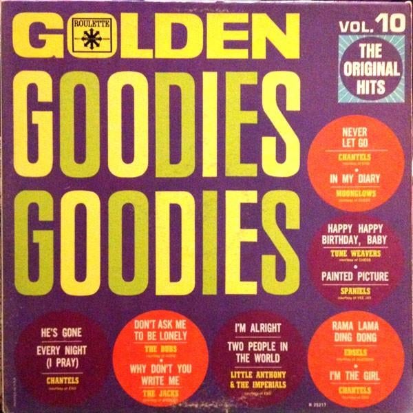 Golden Goodies - Vol. 10 Lp Mint, Ophalen of Verzenden, Zo goed als nieuw, 12 inch, Poprock