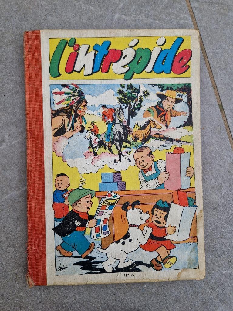 L'intrépide n27 - Recueil de périodiques - Années 50, Une BD, Enlèvement ou Envoi, Utilisé