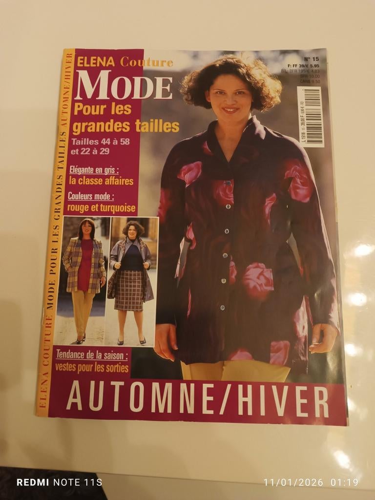 Elena Couture n15, Enlèvement, Utilisé