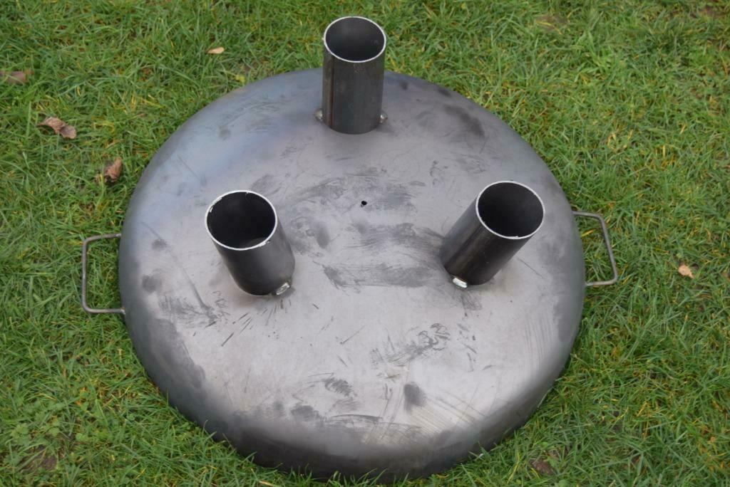 Braséro,bbq,vasque en acier circulaire (60 cm de diamètre), Enlèvement, Neuf