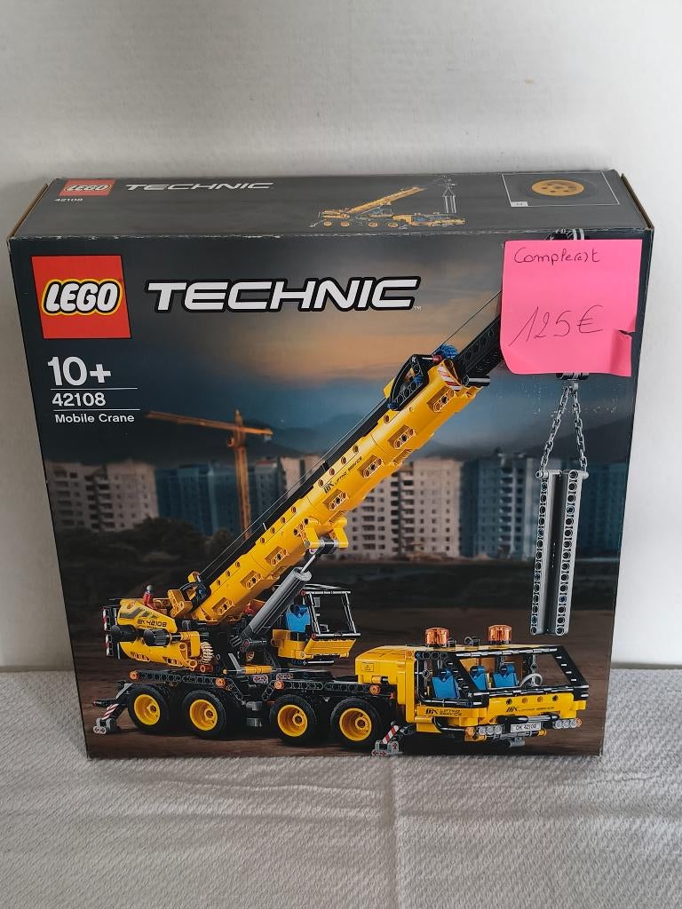 Lego Technic 42108 De mobiele kraan, Kinderen en Baby's, Speelgoed | Duplo en Lego, Ophalen of Verzenden, Gebruikt, Lego