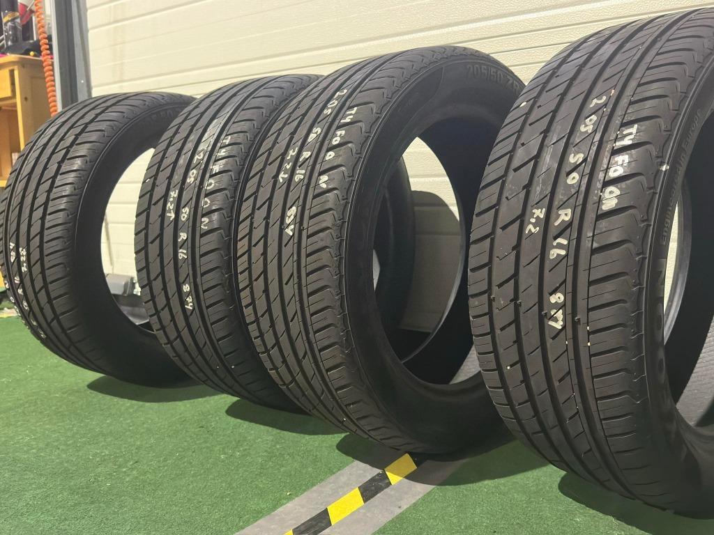 205 50 R16 88Y 7mm TYFOON OCCASIE STUK PRIJS : 35€, Enlèvement, Utilisé, BMW