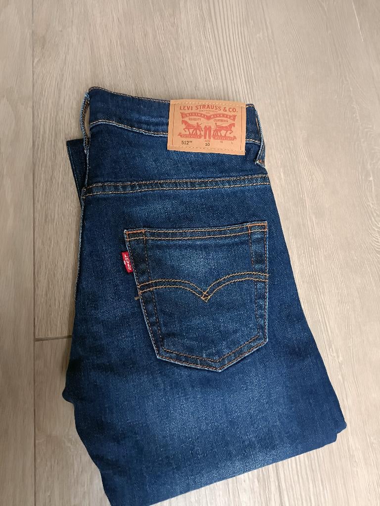 Jeans Levi's 512 10 jaar Nieuw, Garçon, Enlèvement ou Envoi, Levis, Pantalon
