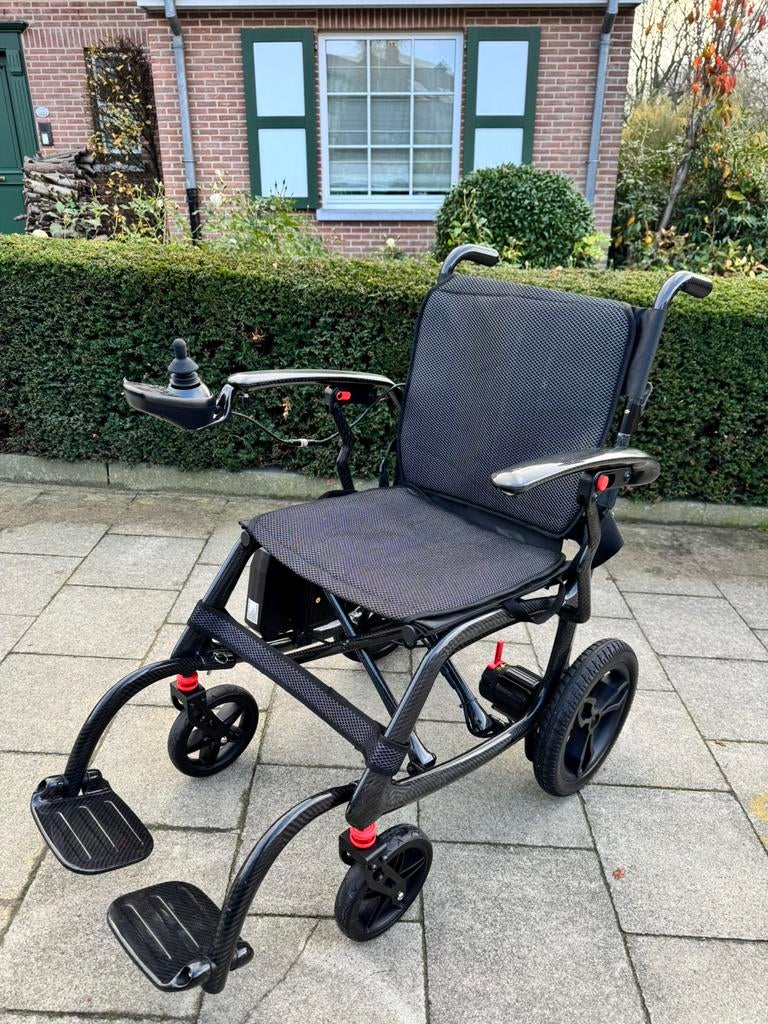 Ultralichte Carbon Electrische Rolstoel – High-End Premium, Diversen, Rolstoelen, Ophalen of Verzenden, Inklapbaar, Nieuw, Elektrische rolstoel