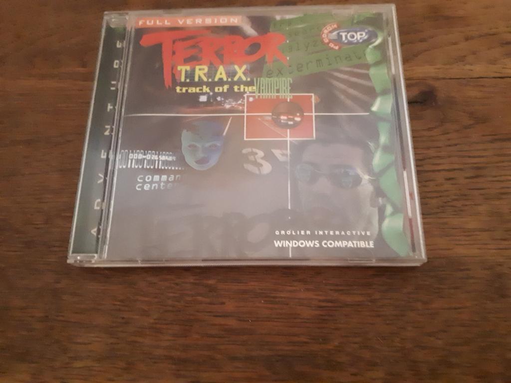JEUX PC : Terror T.R.A.X. Track of the Vampire, Enlèvement ou Envoi, Comme neuf
