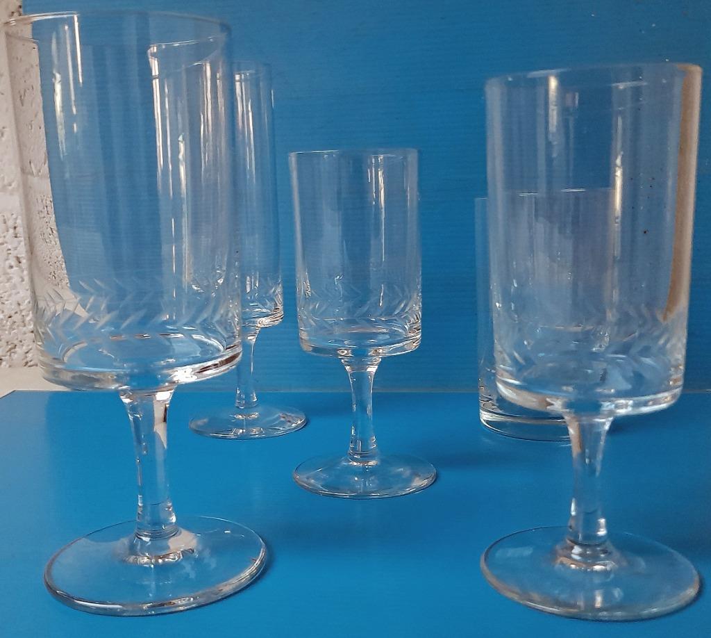 Glasservies, Ophalen