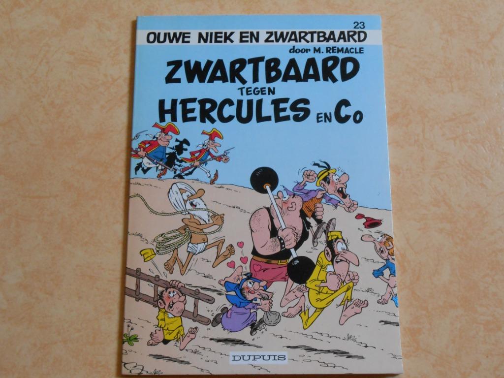 Ouwe Niek en Zwartbaard 23 Zwartbaard tegen Hercules en Co, Boeken, Eén stripboek, M. Remacle, Nieuw, Ophalen of Verzenden