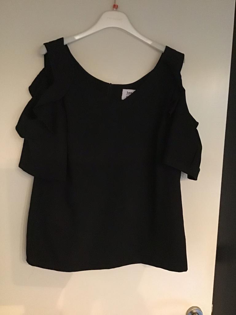 Heart mind nieuw zwart bloesje mt 42, Kleding | Dames, Verzenden, Nieuw