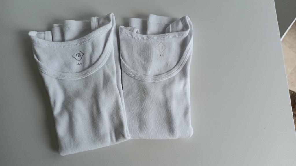 Onderhemdjes - Maat 104, Nacht- of Onderkleding, Gebruikt, Tex, Jongen of Meisje