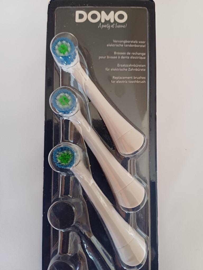 DOMO vervangborstels voor elektrische tandenborstel, Handtassen en Accessoires, Ophalen, Nieuw, Tandenborstel