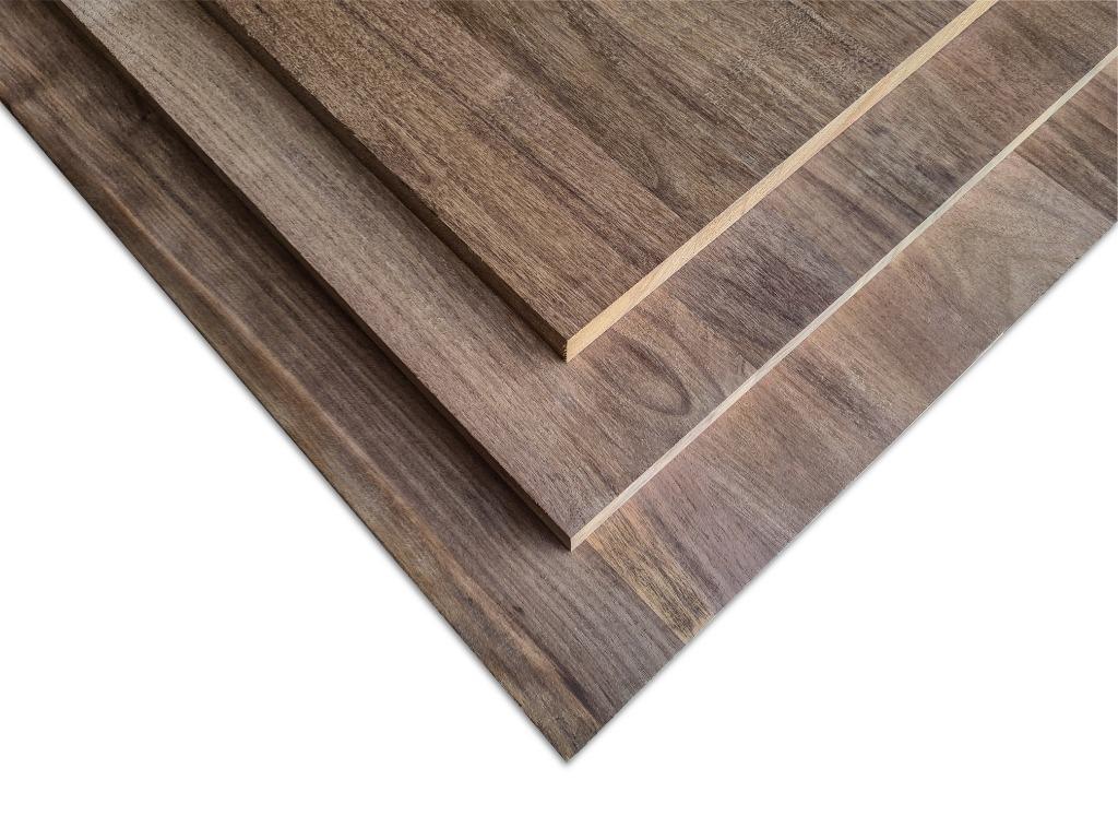 Walnoot hout | MASSIEVE Panelen op VOORRAAD | 20 & 24 mm dik, Ophalen of Verzenden, Nieuw, Hout, 20 tot 50 mm