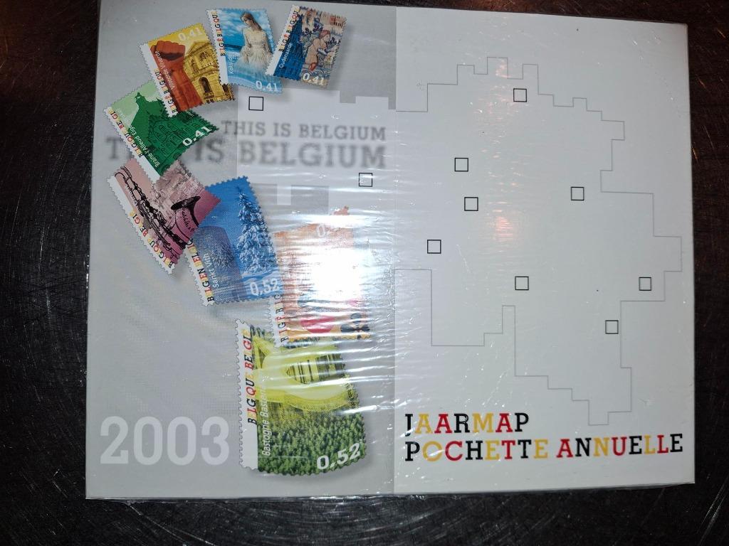 Jaarmap 2003. This is Belgium., Ophalen of Verzenden