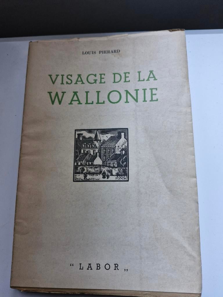 Visage de la wallonie ecrit par Louis Pierard