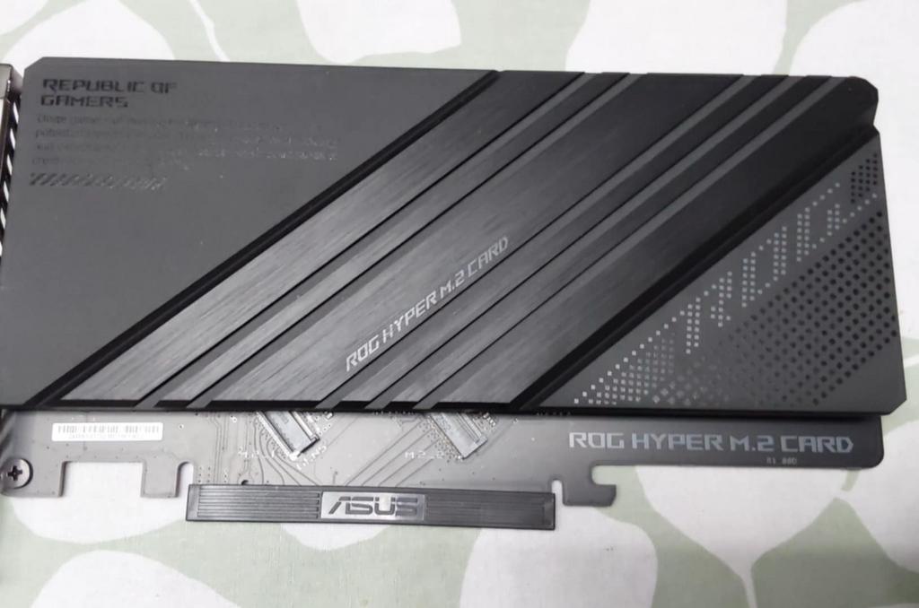 ASUS ROG hyper M.2 SSD gen5, Neuf, Enlèvement ou Envoi, SSD, Interne