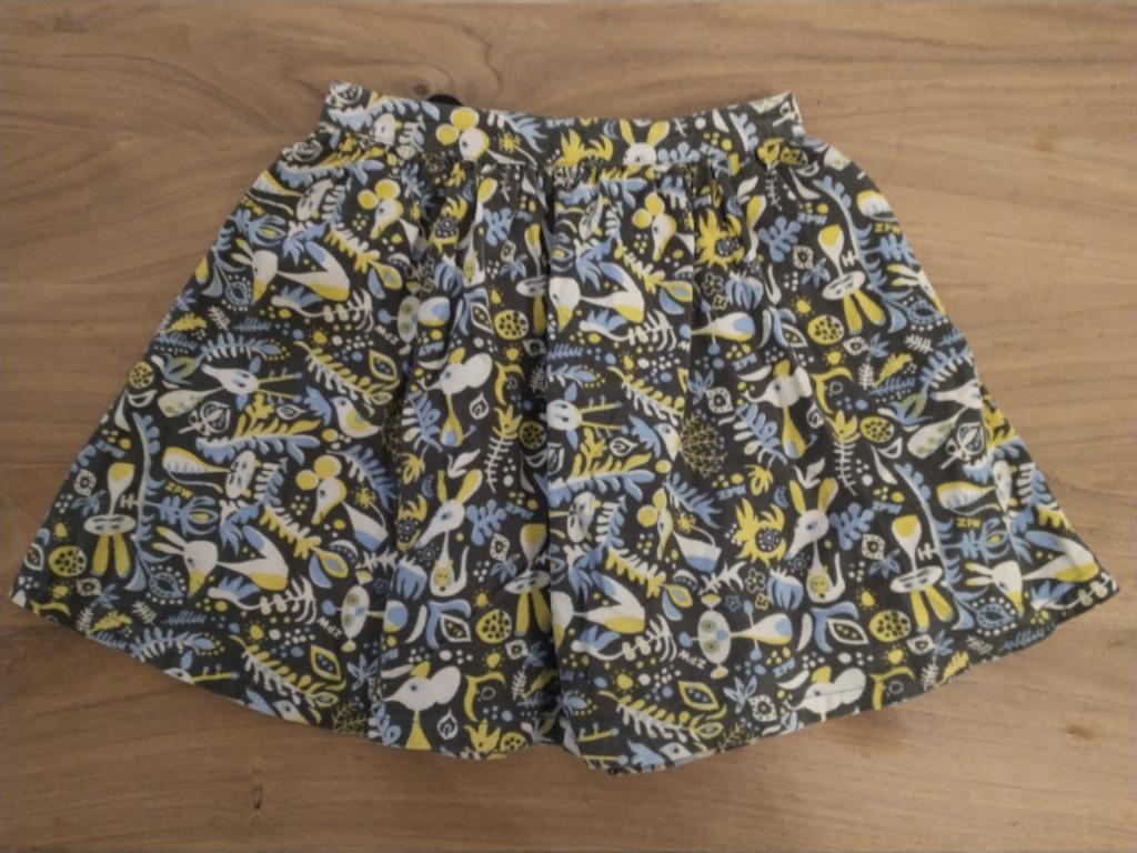 Ribfluwelen rokje - ZulupaPUWA by JBC - maat 122, Kinderen en Baby's, Gebruikt, Meisje, Ophalen of Verzenden, Jurk of Rok