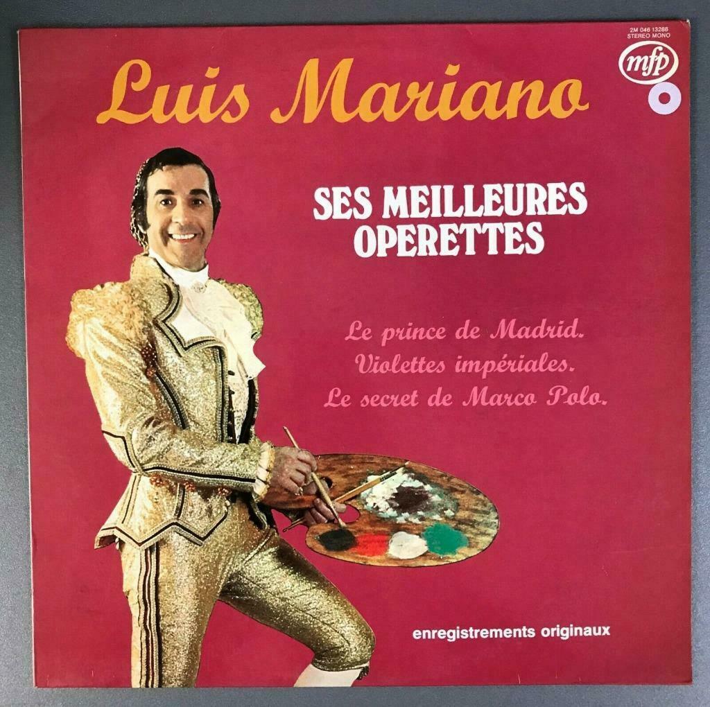 Vinyle de Luis Mariano: "Ses meilleures operettes", Enlèvement ou Envoi, Utilisé