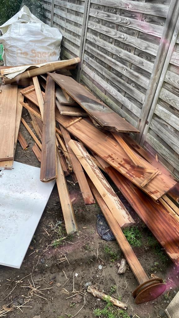 GRATIS HOUT, Ophalen, Gebruikt