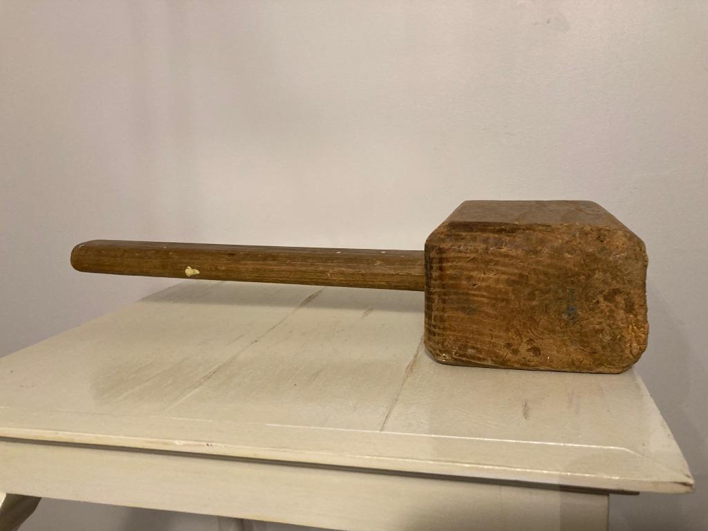 Marteau en bois pour le travail du bois 870 g, Bricolage & Construction, Outillage | Outillage à main, Enlèvement ou Envoi, Utilisé