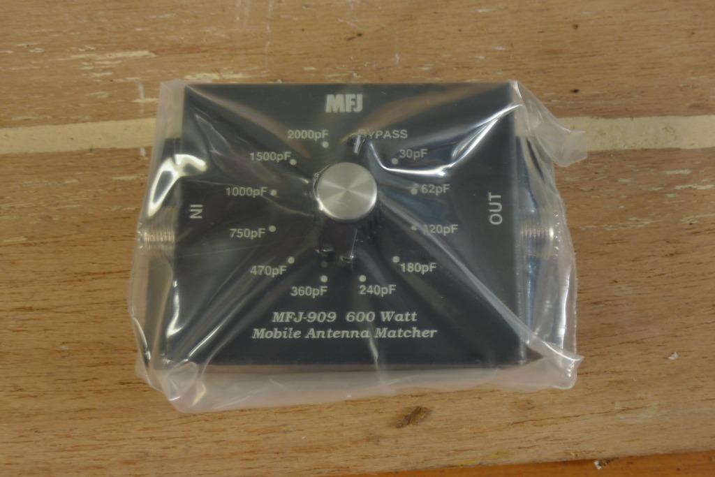 MFJ 909 MOBILE CAPACITIVE MATCHER, Télécoms, Enlèvement, Neuf, Émetteur et Récepteur