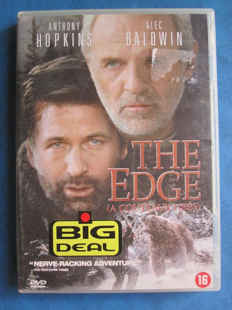 The Edge (1997), CD & DVD, DVD | Thrillers & Policiers, À partir de 16 ans, Enlèvement ou Envoi, Comme neuf, Thriller d'action