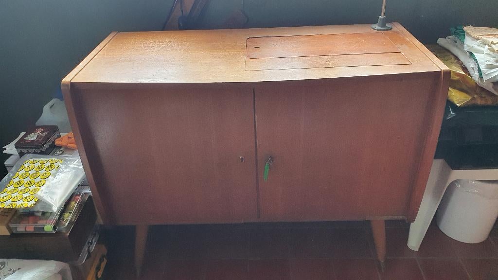 Naaimachinekast, Ophalen, Gebruikt