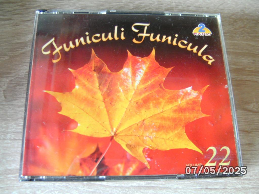 Een dubbele CD "Funiculi, Funicula, Verzenden, Zo goed als nieuw, Overige genres