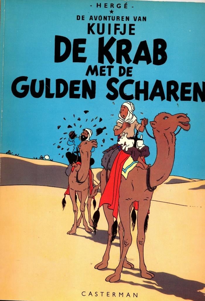 kuifje-de krab met de gulden scharen,CASTERMAN,goede staat, Boeken, Gelezen, Eén stripboek, Ophalen of Verzenden, Casterman