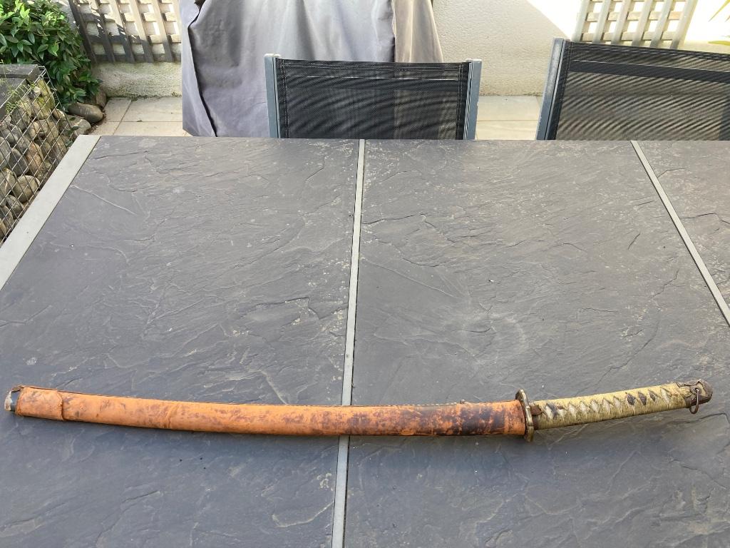 Sabre shin gunto officier ww2 japonais, Enlèvement ou Envoi, Autres