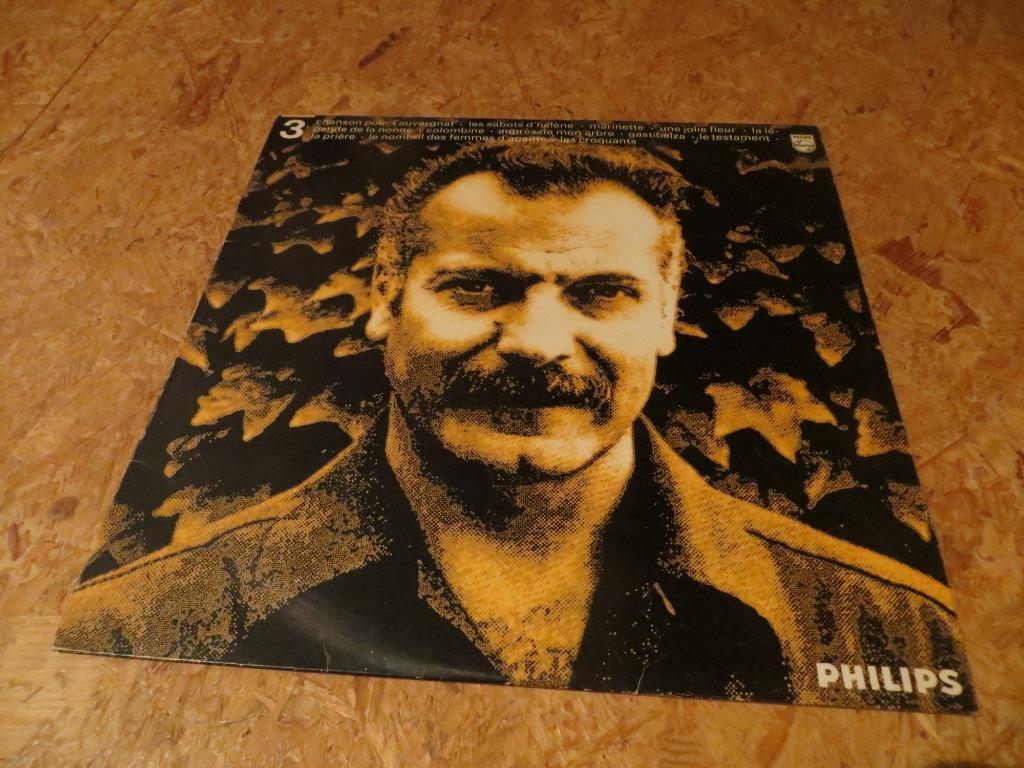 LP VINYL - Georges Brassens ‎– 3 (1965), Verzenden, Gebruikt, 12 inch, Pop