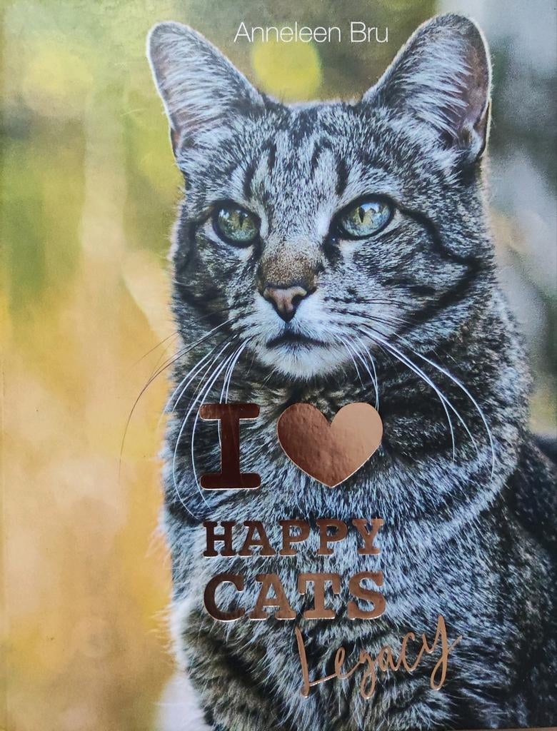 I love HAPPY CATS Legacy - Anneleen Bru, Boeken, Dieren en Huisdieren, Ophalen of Verzenden, Zo goed als nieuw